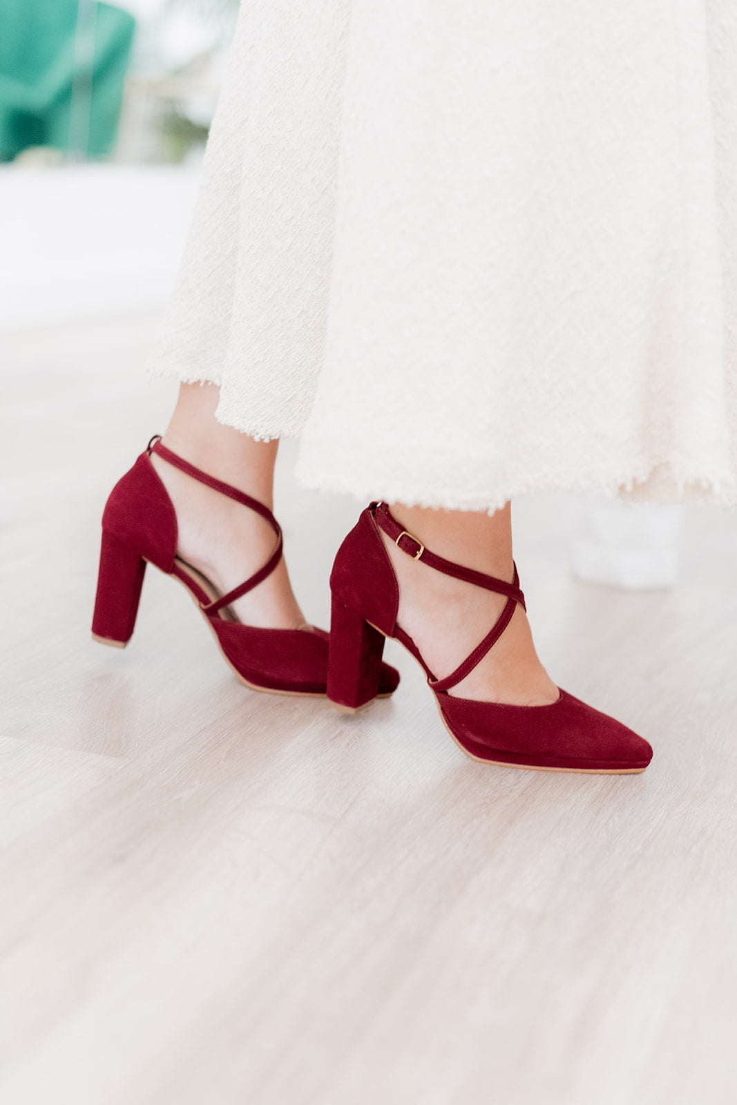 Helene Granate Cruzado-tipo salón-agosto 23, helene, liso, salón, tacon de 8, terciopelo granate, zapatos de color granate-Loovshoes