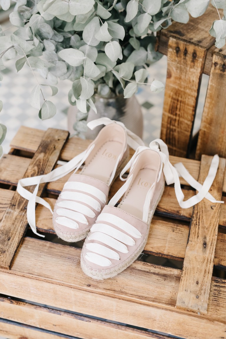 Valeria Cookie-esparto plano-esparto, liso, zapato plano-Loovshoes