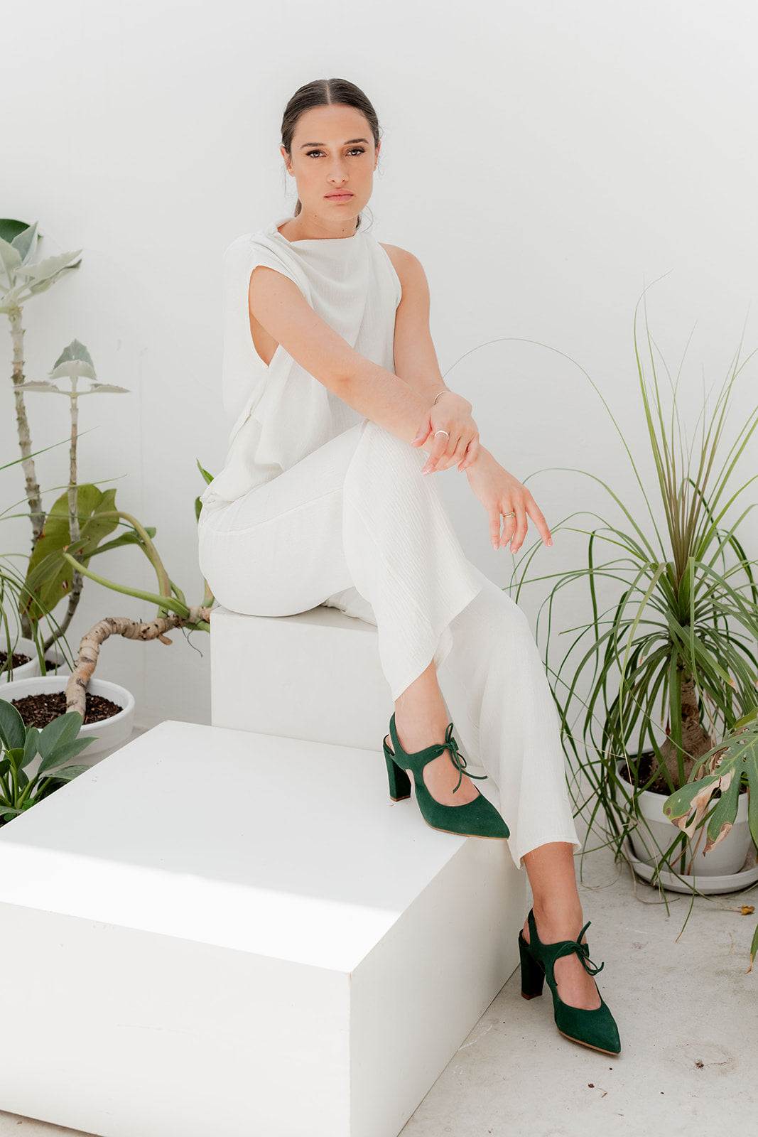 Zoe Verde-Salón-zoe-Loovshoes