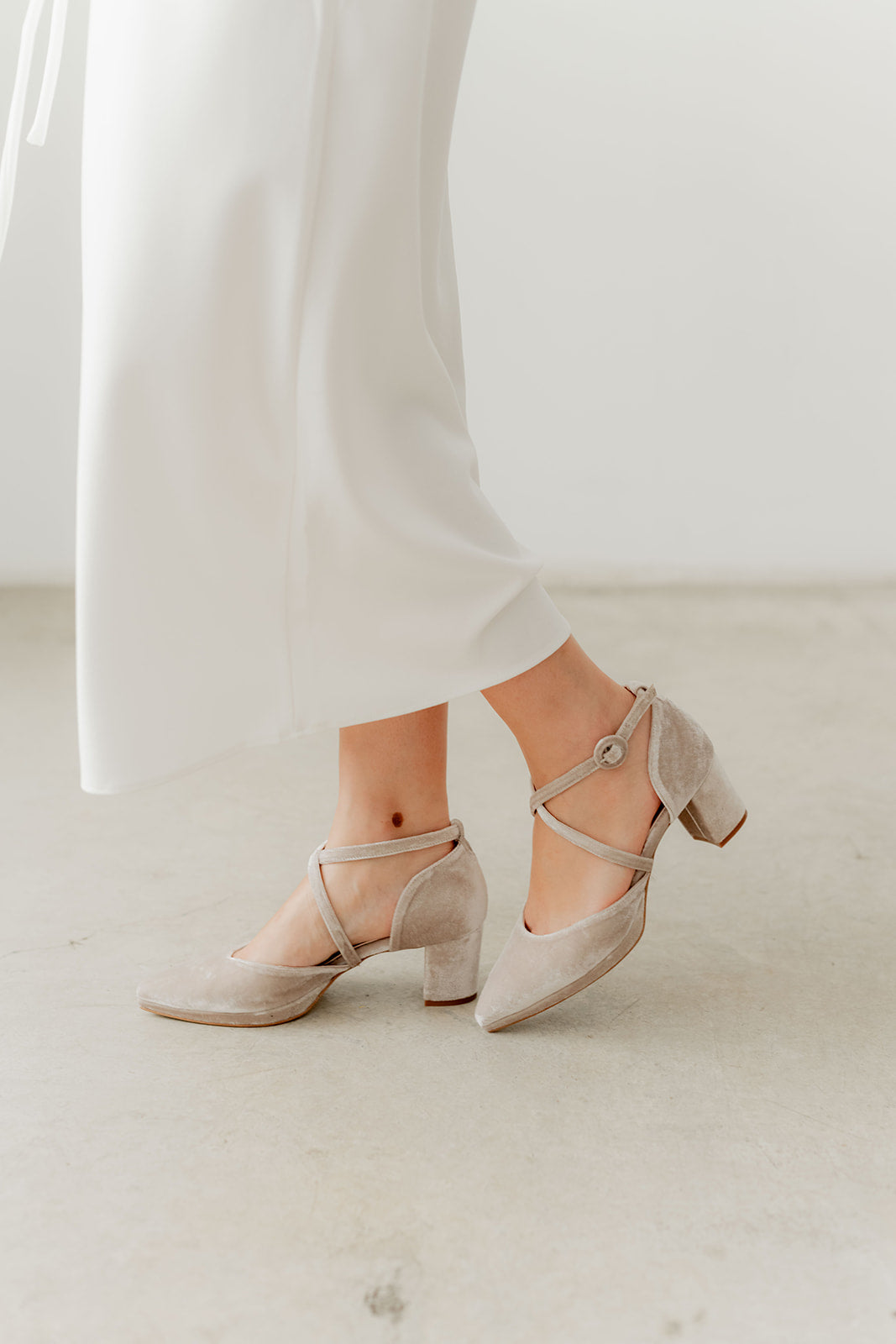 Adela Velvet Topo-Salón-Adela-Loovshoes