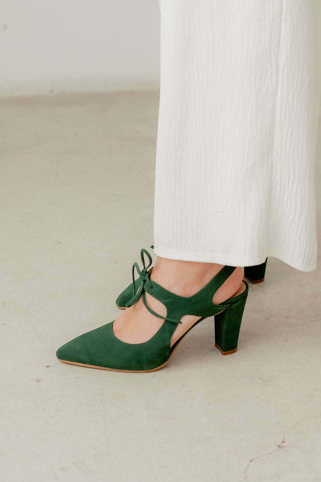 Zoe Verde-Salón-zoe-Loovshoes