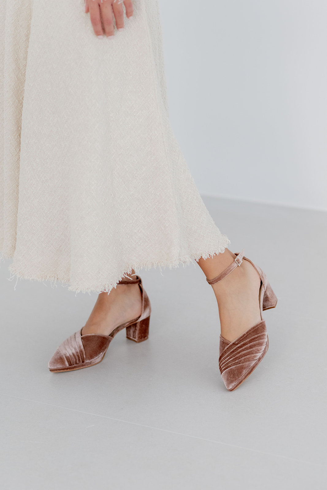 Rebeca Velvet Arcilla-Salón-Loovshoes