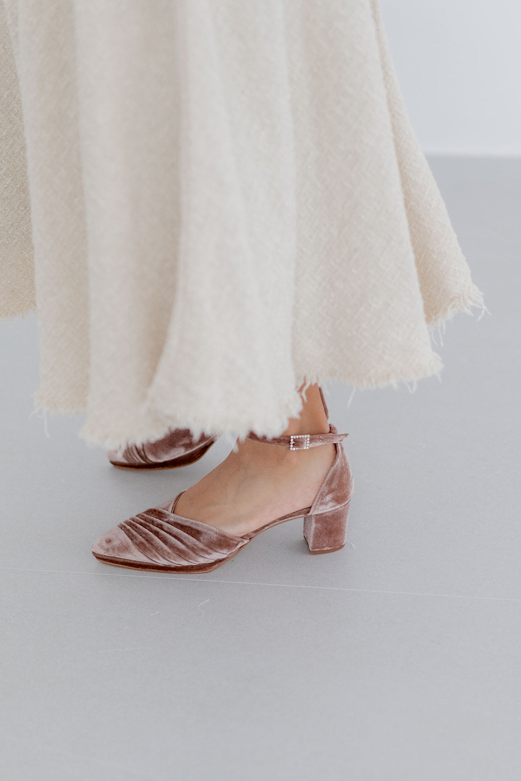 Rebeca Velvet Arcilla-Salón-Loovshoes