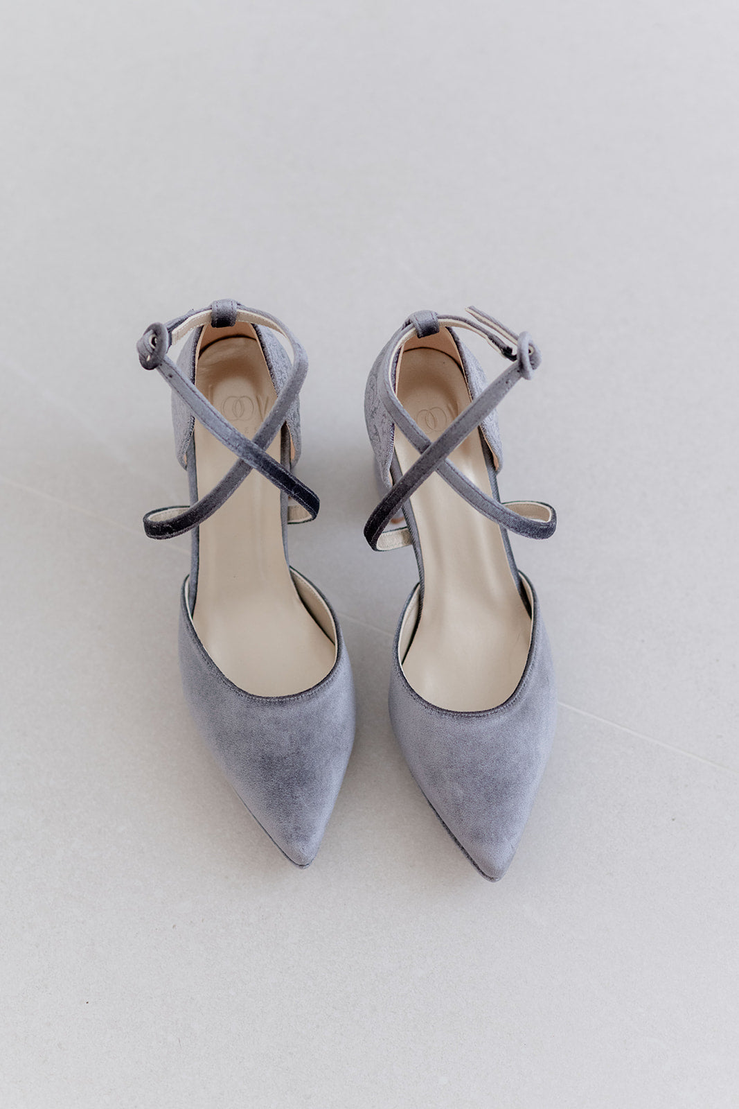 Helene Velvet Gris-Loovshoes