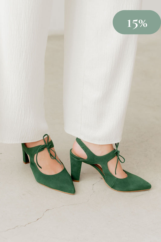 Zoe Verde-Salón-zoe-Loovshoes