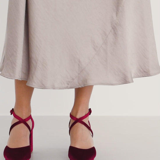 Helene Velvet Cherry