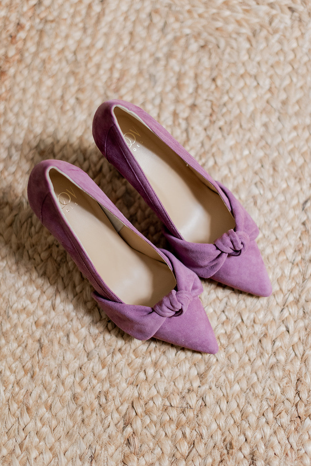 Mimosa Lazo Malva-tipo salón-ante, liso, malva, mimosa, novia, salón, tacón de 7.5-Loovshoes