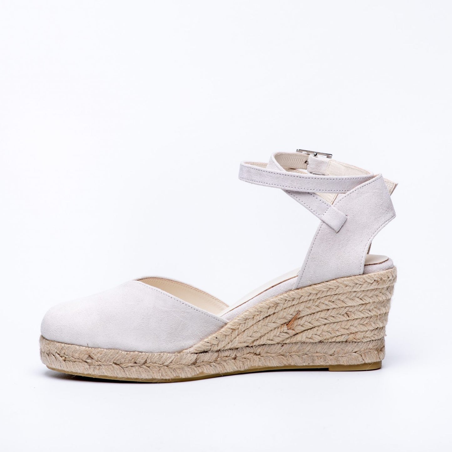 Cuña de Esparto Blanca-cuñas de esparto-cuña, esparto, liso, novia, zapatos de color blanco-Loovshoes