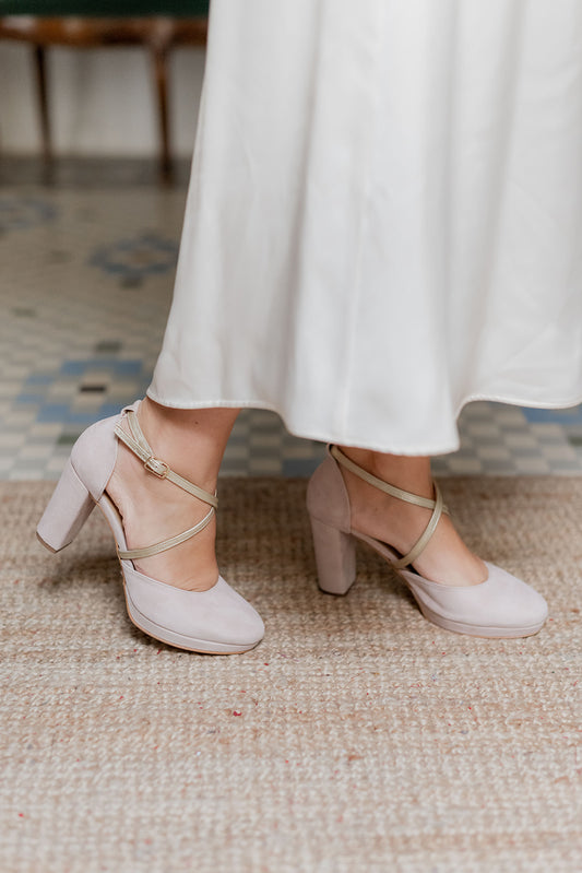 Amanda Rosa Nude-tipo salón-amanda, ante, rosa, salon, tacon de 8, zapatos de color rosa nude-Loovshoes
