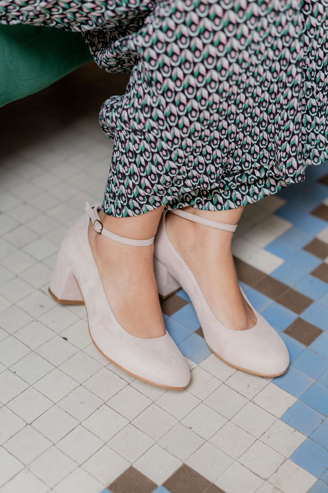 Iris Rosa Nude-bailarinas-ante, bailarinas, iris, liso, zapatos de color rosa nude-Loovshoes