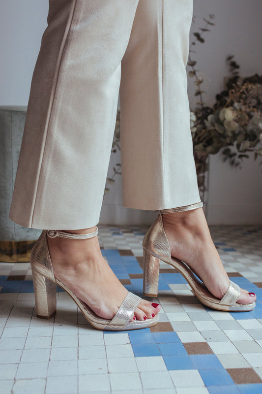 Alma Champán de 8 cm-tipo salón-alma, liso, sandalia, tacon de 8, zapatos color champán-Loovshoes