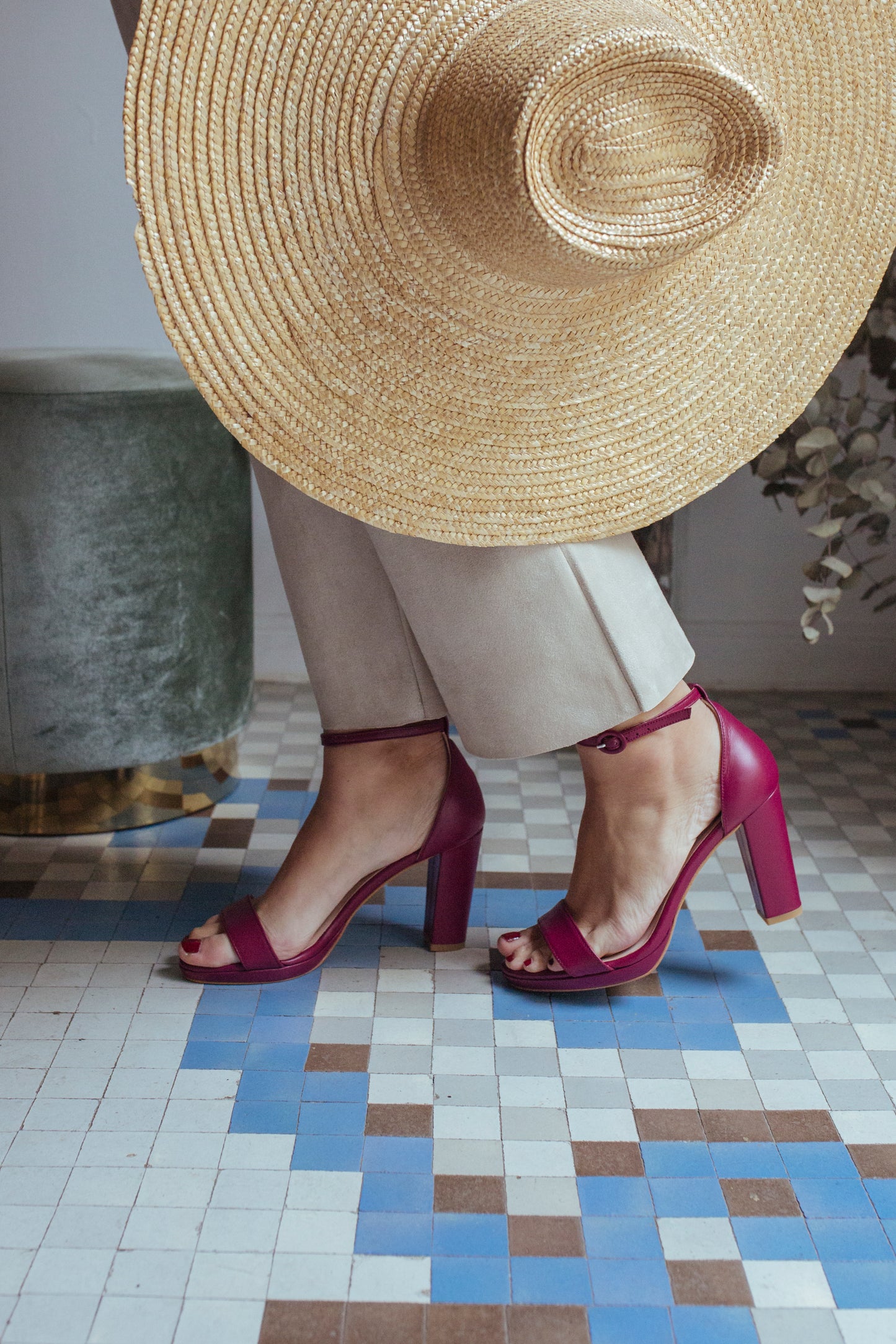 Alma Piel Vino de 8 cm-tipo salón-alma, liso, sandalia, tacon de 8, zapatos color vino-Loovshoes