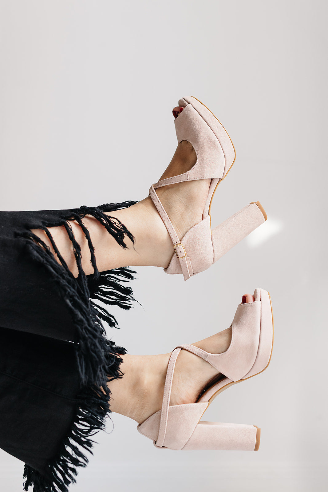 Palma Rosa Nude de 10 cm-sandalias-liso, novia, palma, sandalia, tacon de 10, zapatos de color rosa nude-Loovshoes
