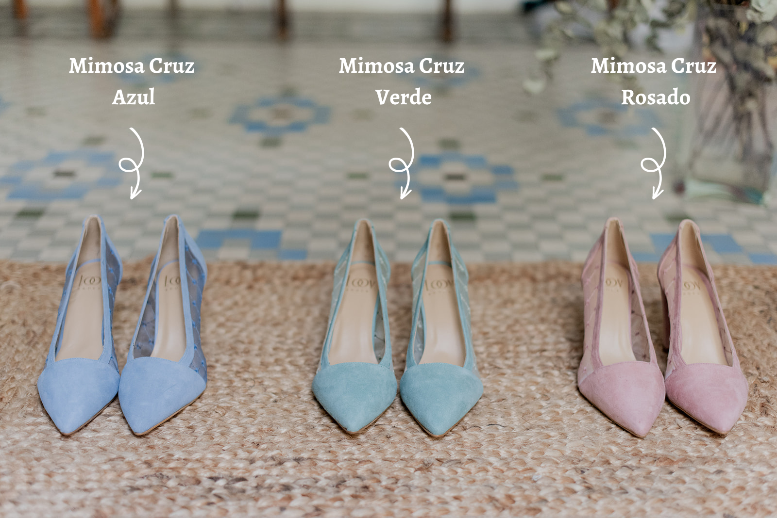 Mimosa Cruz Azul-tipo salón-ante, liso, mimosa, novia, salón, tacón de 7.5, zapatos de color azul-Loovshoes