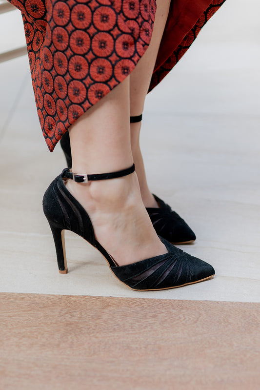 Amelia Black-tipo salón-amelia, ante, salon, tacon de 9, tacon fino, zapatos de color negro-Loovshoes